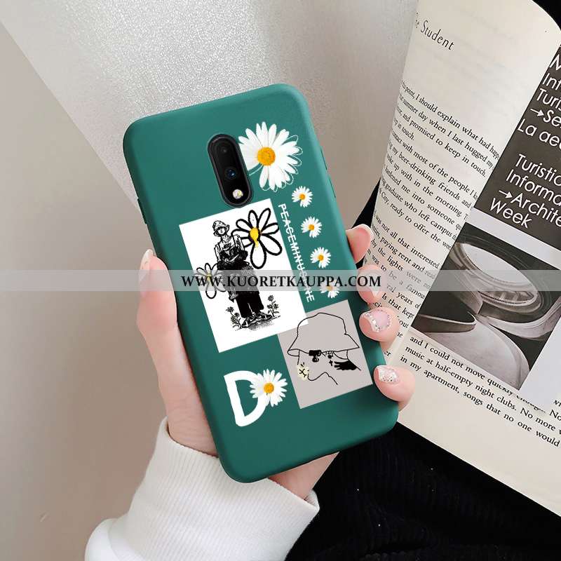 Kuori Oneplus 7, Kuoret Oneplus 7, Kotelo Oneplus 7 Silikoni Tila Vihreä Net Red Puhelimen