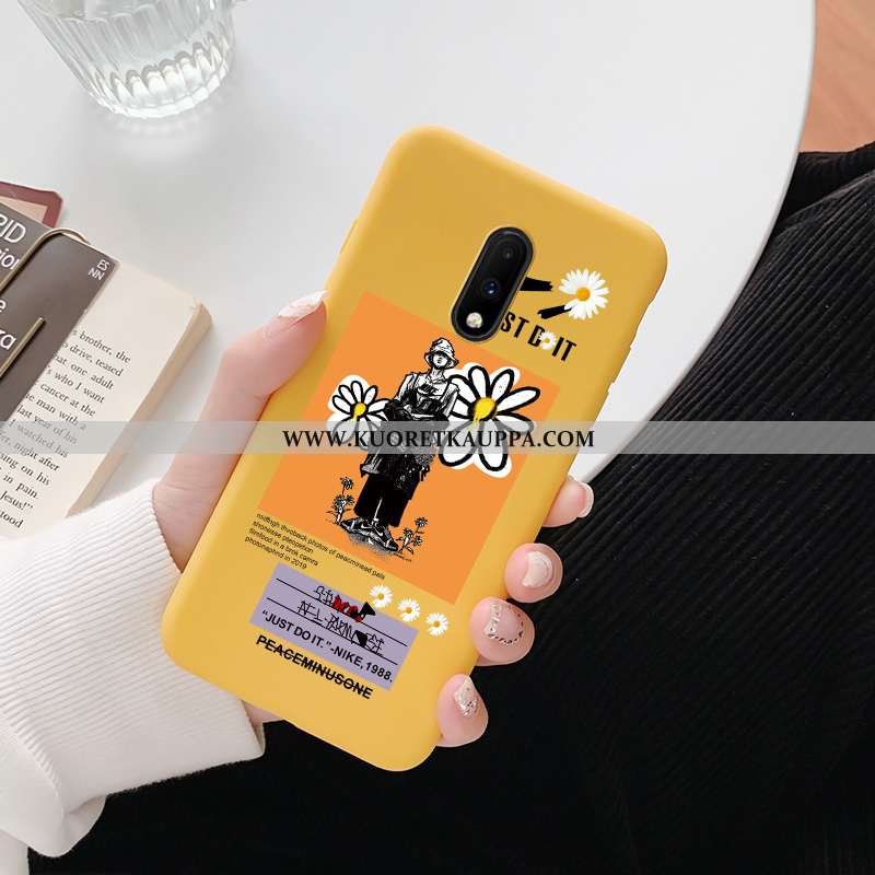 Kuori Oneplus 7, Kuoret Oneplus 7, Kotelo Oneplus 7 Silikoni Tila Vihreä Net Red Puhelimen