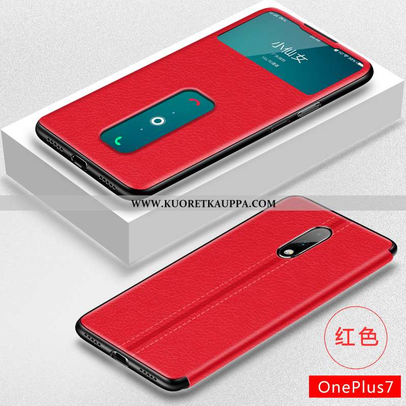 Kuori Oneplus 7, Kuoret Oneplus 7, Kotelo Oneplus 7 Suojaus Nahkakuori Persoonallisuus Pehmeä Neste 
