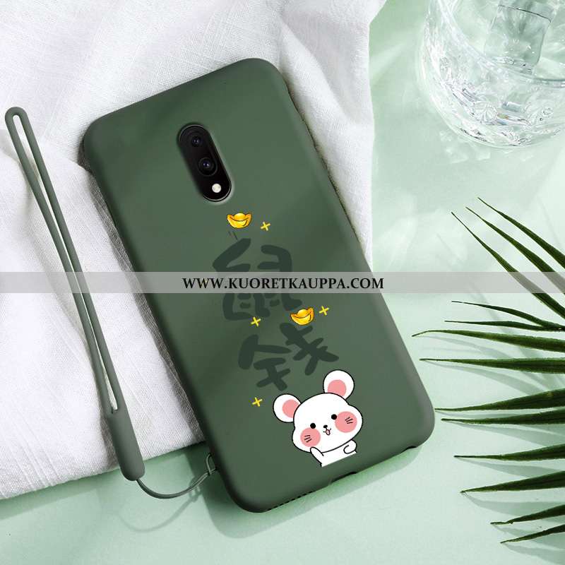 Kuori Oneplus 7, Kuoret Oneplus 7, Kotelo Oneplus 7 Ultra Valo Suuntaus Luova Vihreä