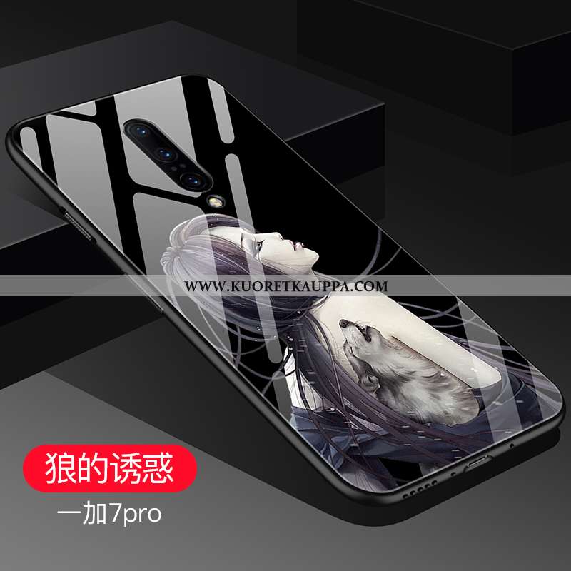 Kuori Oneplus 7 Pro, Kuoret Oneplus 7 Pro, Kotelo Oneplus 7 Pro Pesty Suede Persoonallisuus Muokata 