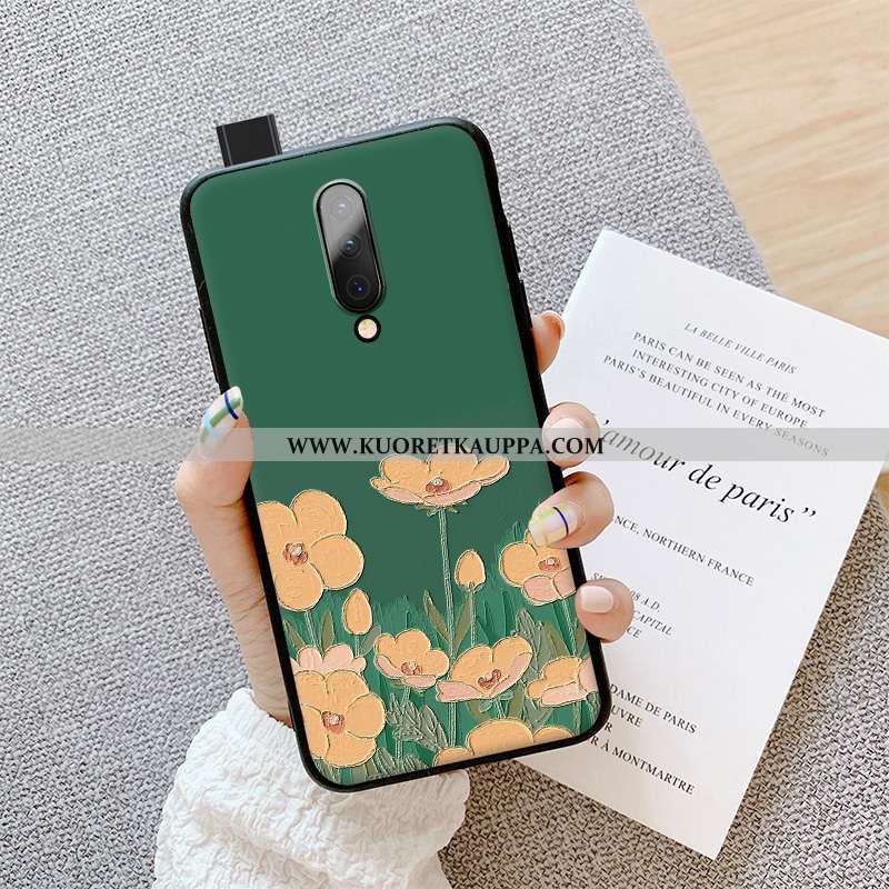 Kuori Oneplus 7 Pro, Kuoret Oneplus 7 Pro, Kotelo Oneplus 7 Pro Silikoni Suojaus Pieni Öljyvärimaala