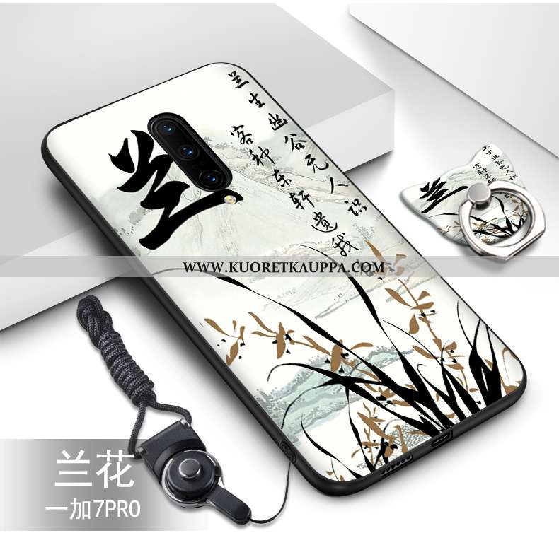 Kuori Oneplus 7 Pro, Kuoret Oneplus 7 Pro, Kotelo Oneplus 7 Pro Silikoni Suojaus Puhelimen Valkoinen