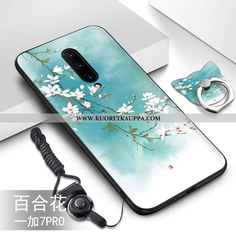 Kuori Oneplus 7 Pro, Kuoret Oneplus 7 Pro, Kotelo Oneplus 7 Pro Silikoni Suojaus Puhelimen Valkoinen