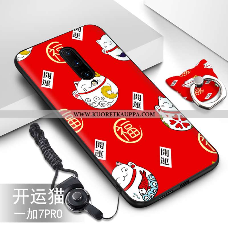 Kuori Oneplus 7 Pro, Kuoret Oneplus 7 Pro, Kotelo Oneplus 7 Pro Silikoni Suojaus Puhelimen Valkoinen