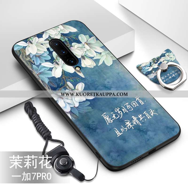 Kuori Oneplus 7 Pro, Kuoret Oneplus 7 Pro, Kotelo Oneplus 7 Pro Silikoni Suojaus Puhelimen Valkoinen