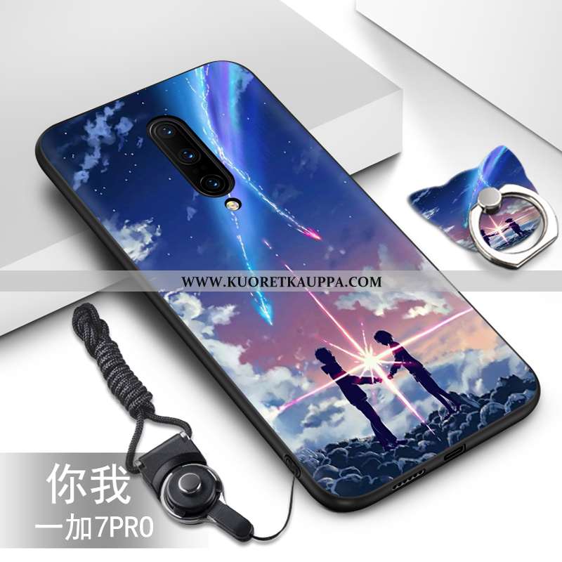 Kuori Oneplus 7 Pro, Kuoret Oneplus 7 Pro, Kotelo Oneplus 7 Pro Silikoni Suojaus Puhelimen Valkoinen