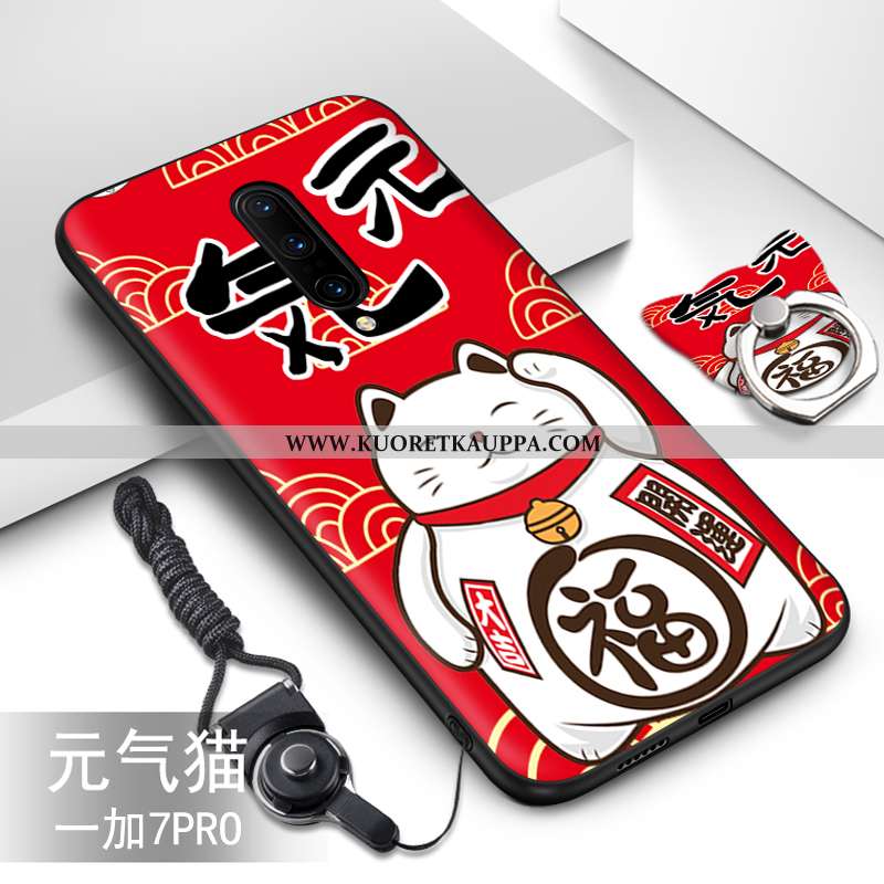 Kuori Oneplus 7 Pro, Kuoret Oneplus 7 Pro, Kotelo Oneplus 7 Pro Silikoni Suojaus Puhelimen Valkoinen