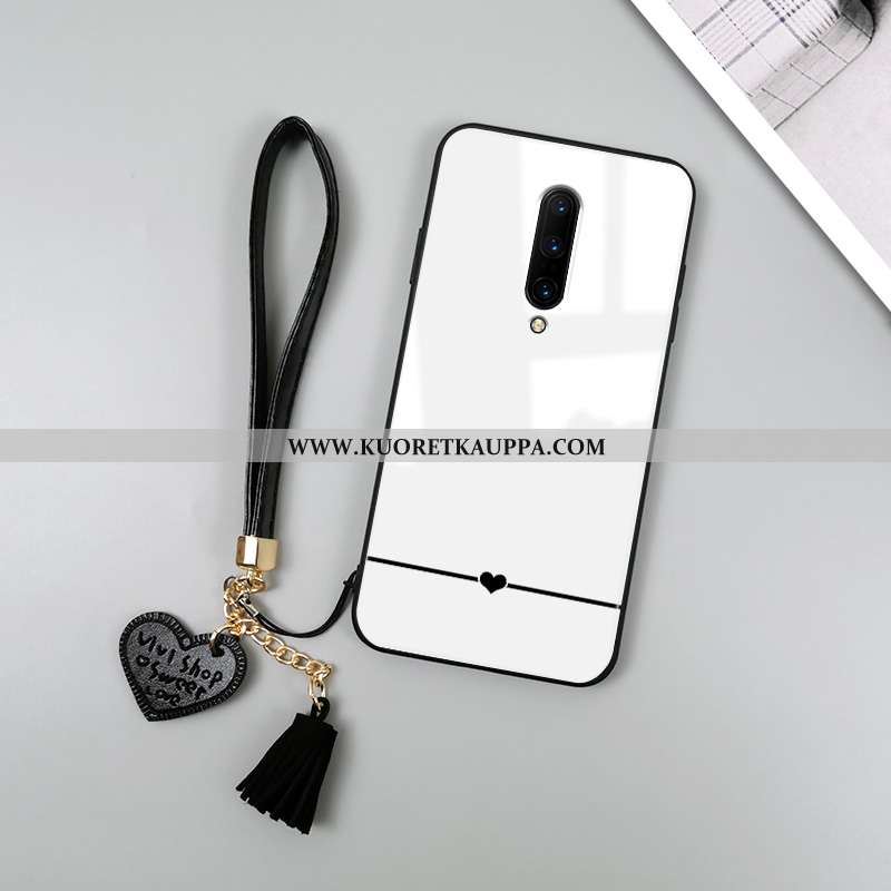 Kuori Oneplus 7 Pro, Kuoret Oneplus 7 Pro, Kotelo Oneplus 7 Pro Suojaus Lasi Persoonallisuus Vaalean
