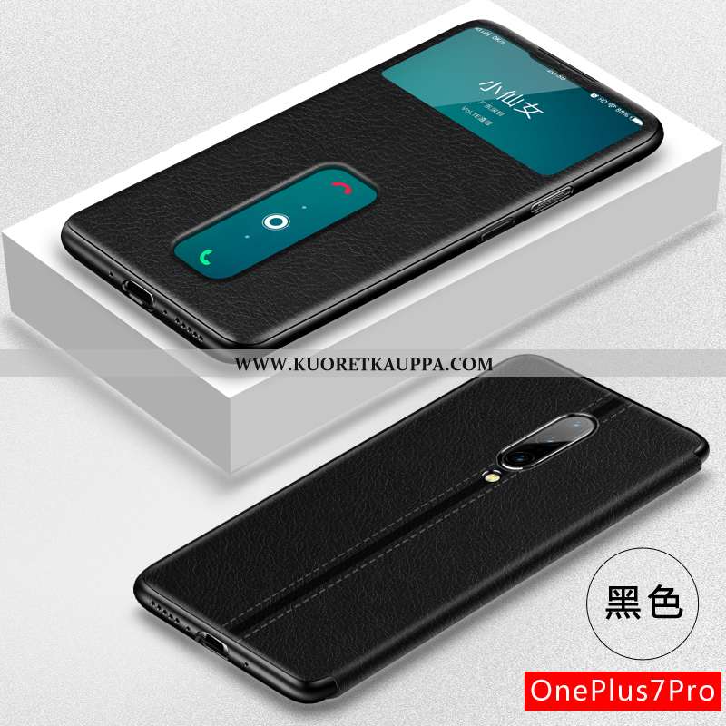 Kuori Oneplus 7 Pro, Kuoret Oneplus 7 Pro, Kotelo Oneplus 7 Pro Suojaus Nahkakuori Puhelimen Ultra P