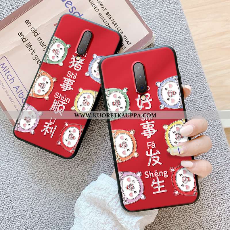 Kuori Oneplus 7 Pro, Kuoret Oneplus 7 Pro, Kotelo Oneplus 7 Pro Valo Silikoni Ulotteinen Kohokuvioin