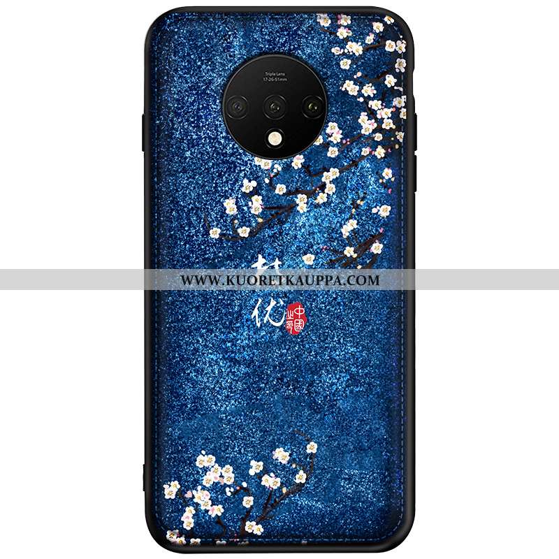 Kuori Oneplus 7t, Kuoret Oneplus 7t, Kotelo Oneplus 7t Kukkakuvio Persoonallisuus Luova Nahka Kiinal