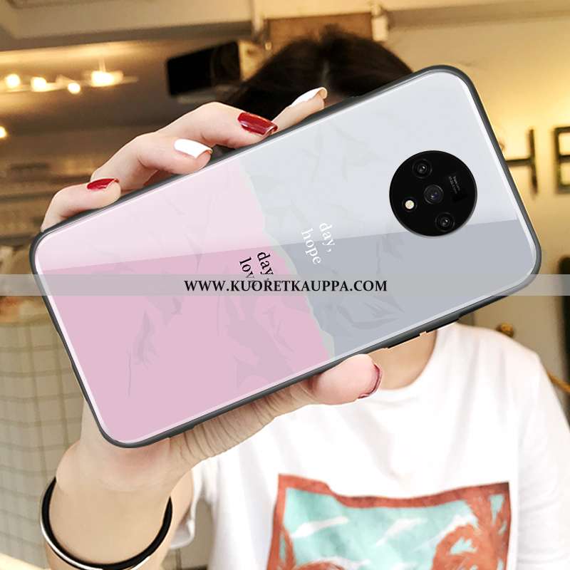 Kuori Oneplus 7t, Kuoret Oneplus 7t, Kotelo Oneplus 7t Lasi Persoonallisuus Peili Sininen Rakastunut