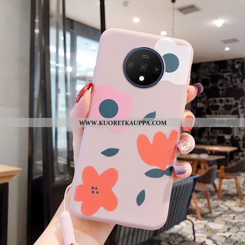 Kuori Oneplus 7t, Kuoret Oneplus 7t, Kotelo Oneplus 7t Luova Puu Pehmeä Neste Tuuli Puhelimen Pinkki