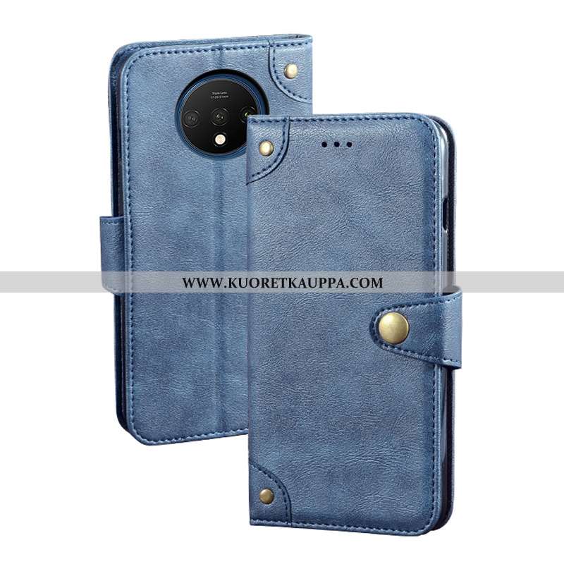 Kuori Oneplus 7t, Kuoret Oneplus 7t, Kotelo Oneplus 7t Nahka Suojaus Puhelimen Musta Mustat