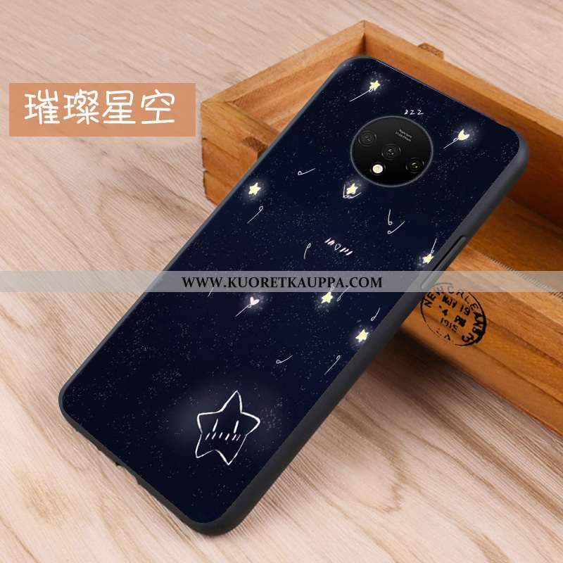 Kuori Oneplus 7t, Kuoret Oneplus 7t, Kotelo Oneplus 7t Pesty Suede Pehmeä Neste Punainen Murtumaton