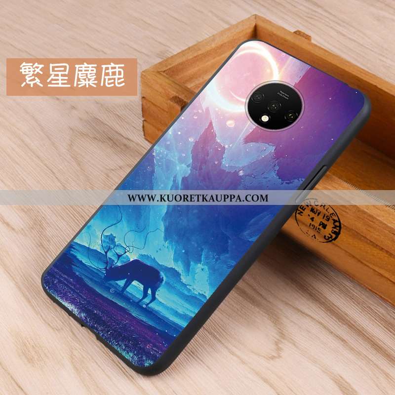 Kuori Oneplus 7t, Kuoret Oneplus 7t, Kotelo Oneplus 7t Pesty Suede Pehmeä Neste Punainen Murtumaton