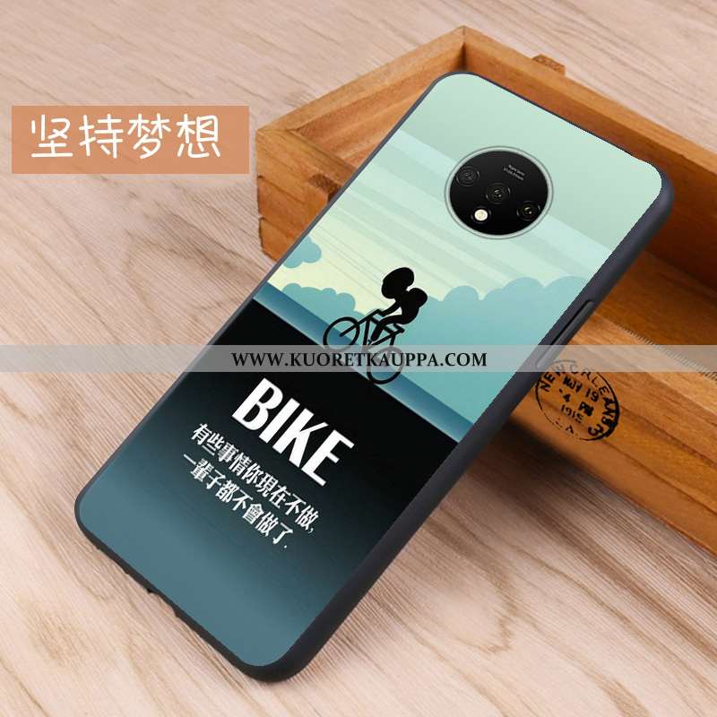 Kuori Oneplus 7t, Kuoret Oneplus 7t, Kotelo Oneplus 7t Pesty Suede Pehmeä Neste Punainen Murtumaton