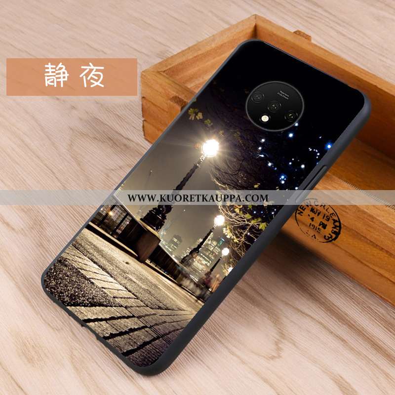 Kuori Oneplus 7t, Kuoret Oneplus 7t, Kotelo Oneplus 7t Pesty Suede Pehmeä Neste Punainen Murtumaton