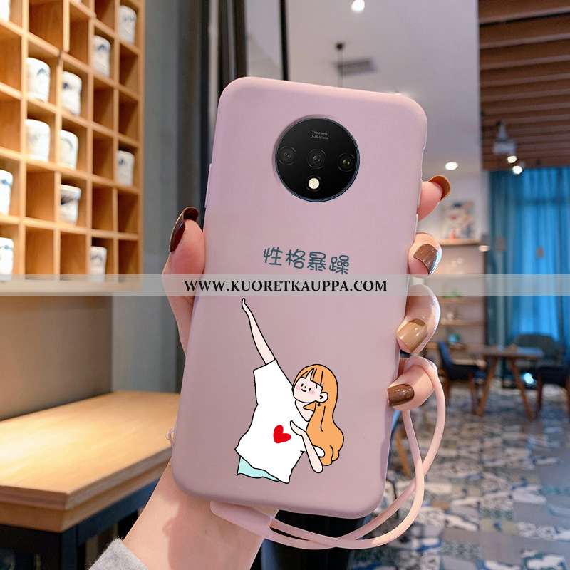 Kuori Oneplus 7t, Kuoret Oneplus 7t, Kotelo Oneplus 7t Silikoni Persoonallisuus Puu Jauhe Sininen