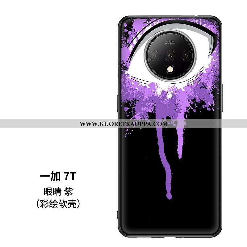 Kuori Oneplus 7t, Kuoret Oneplus 7t, Kotelo Oneplus 7t Silikoni Suojaus Lasi Puhelimen Luova Vihreä