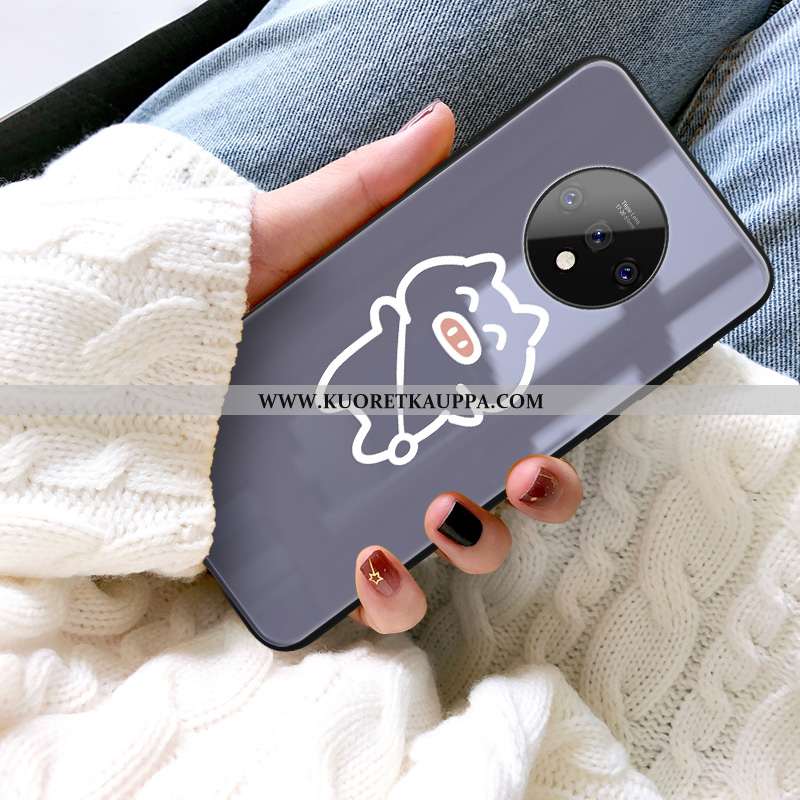 Kuori Oneplus 7t, Kuoret Oneplus 7t, Kotelo Oneplus 7t Suojaus Lasi All Inclusive Yksinkertainen Pei