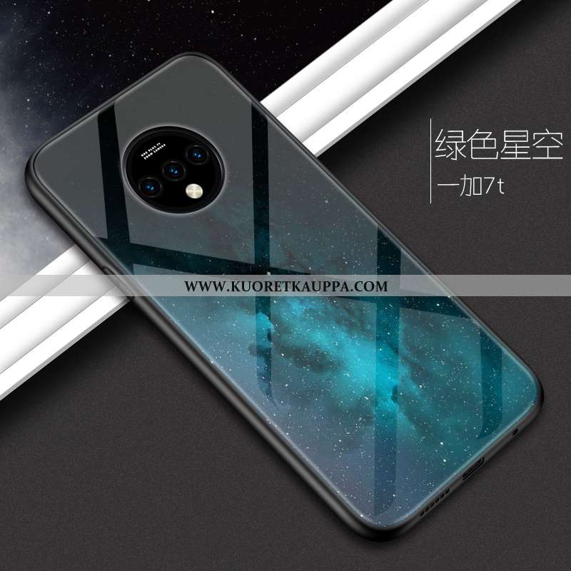 Kuori Oneplus 7t, Kuoret Oneplus 7t, Kotelo Oneplus 7t Suojaus Lasi Luova Puhelimen Murtumaton Punai