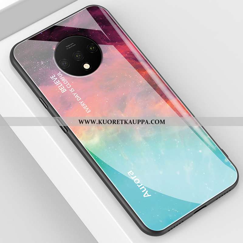 Kuori Oneplus 7t, Kuoret Oneplus 7t, Kotelo Oneplus 7t Suojaus Lasi Sininen Silikoni Murtumaton