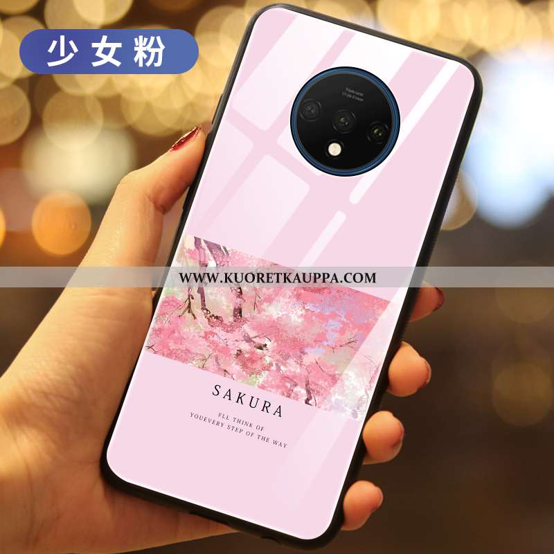 Kuori Oneplus 7t, Kuoret Oneplus 7t, Kotelo Oneplus 7t Suuntaus Ultra Valo Net Red Violetti