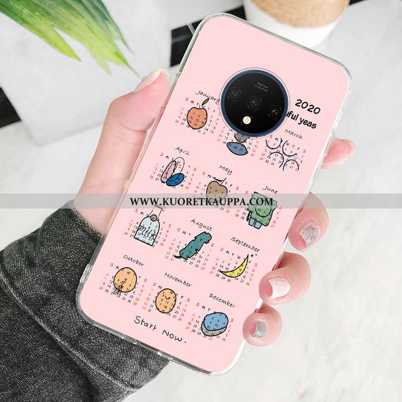 Kuori Oneplus 7t, Kuoret Oneplus 7t, Kotelo Oneplus 7t Valo Silikoni Pehmeä Neste Puhelimen Läpinäky