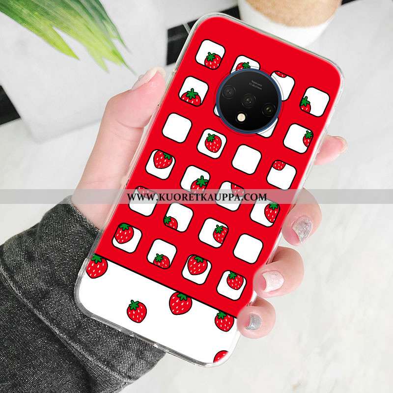 Kuori Oneplus 7t, Kuoret Oneplus 7t, Kotelo Oneplus 7t Valo Silikoni Pehmeä Neste Puhelimen Läpinäky