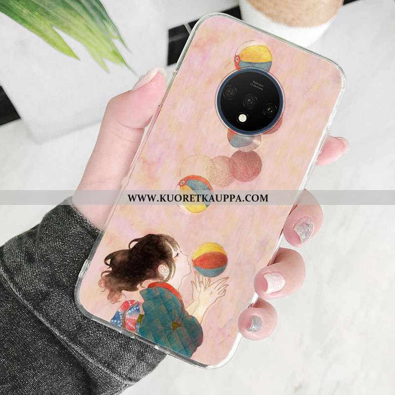 Kuori Oneplus 7t, Kuoret Oneplus 7t, Kotelo Oneplus 7t Valo Silikoni Pehmeä Neste Puhelimen Läpinäky