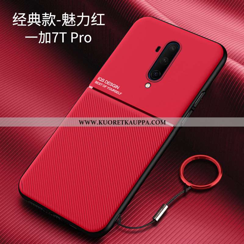 Kuori Oneplus 7t Pro, Kuoret Oneplus 7t Pro, Kotelo Oneplus 7t Pro Luova Ultra Silikoni Valo Net Red