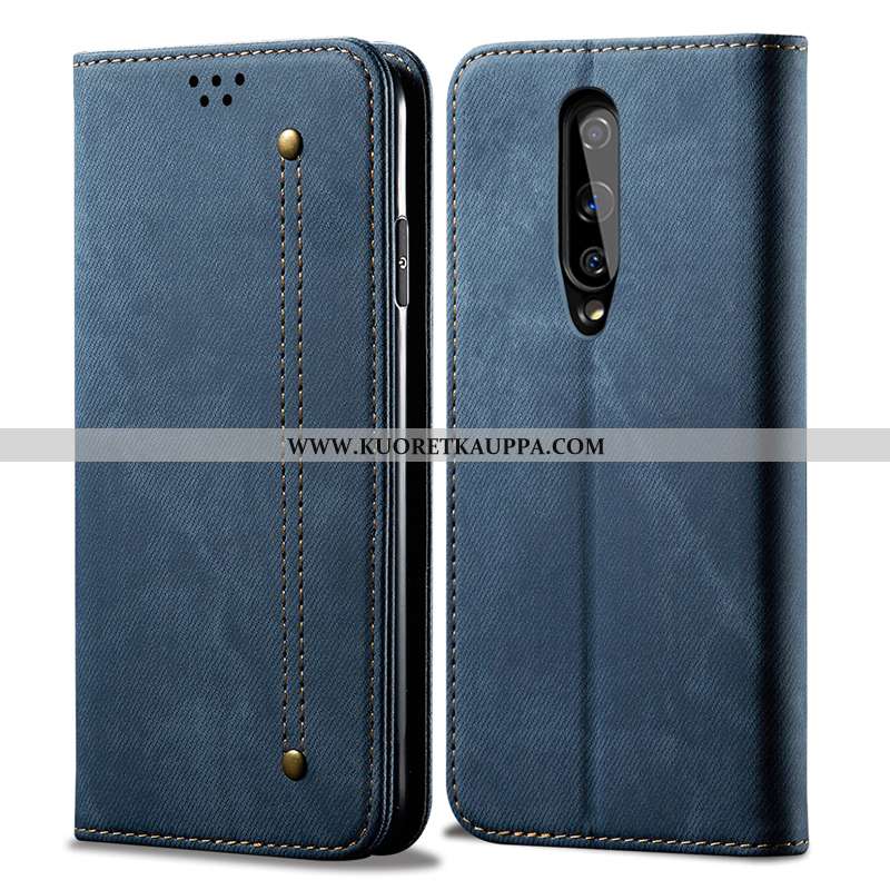 Kuori Oneplus 8, Kuoret Oneplus 8, Kotelo Oneplus 8 Aito Nahka Ultra Simpukka Suojaus Ruskea