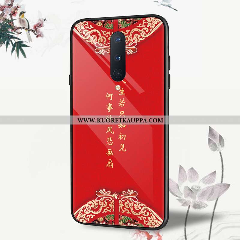 Kuori Oneplus 8, Kuoret Oneplus 8, Kotelo Oneplus 8 Lasi Suuntaus Sininen Puhelimen