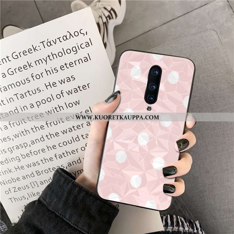 Kuori Oneplus 8, Kuoret Oneplus 8, Kotelo Oneplus 8 Net Red Timantti Jauhe Mansikka Pinkki