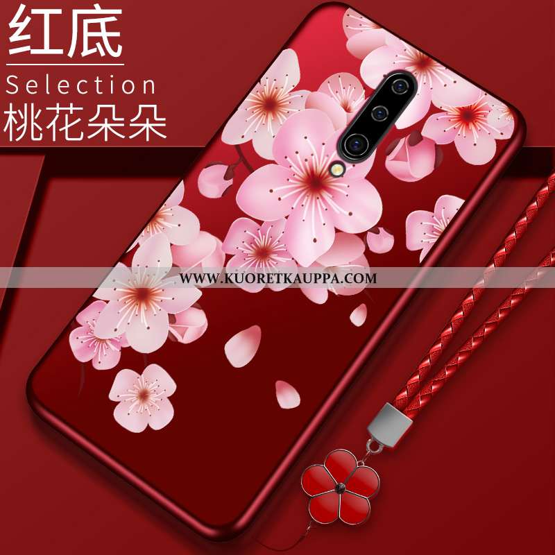 Kuori Oneplus 8, Kuoret Oneplus 8, Kotelo Oneplus 8 Pehmeä Neste Valo Valo Punainen