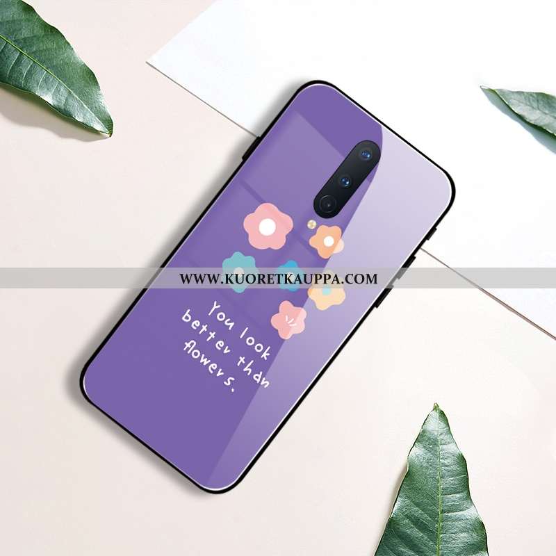Kuori Oneplus 8, Kuoret Oneplus 8, Kotelo Oneplus 8 Silikoni Suojaus All Inclusive Vaalean Violetti