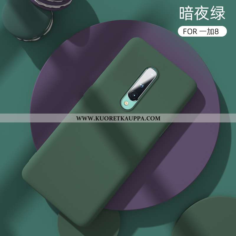 Kuori Oneplus 8, Kuoret Oneplus 8, Kotelo Oneplus 8 Silikoni Suojaus Uusi Valo All Inclusive Vihreä