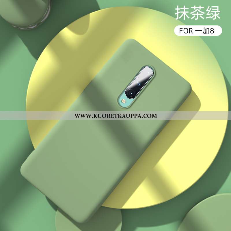 Kuori Oneplus 8, Kuoret Oneplus 8, Kotelo Oneplus 8 Silikoni Suojaus Uusi Valo All Inclusive Vihreä