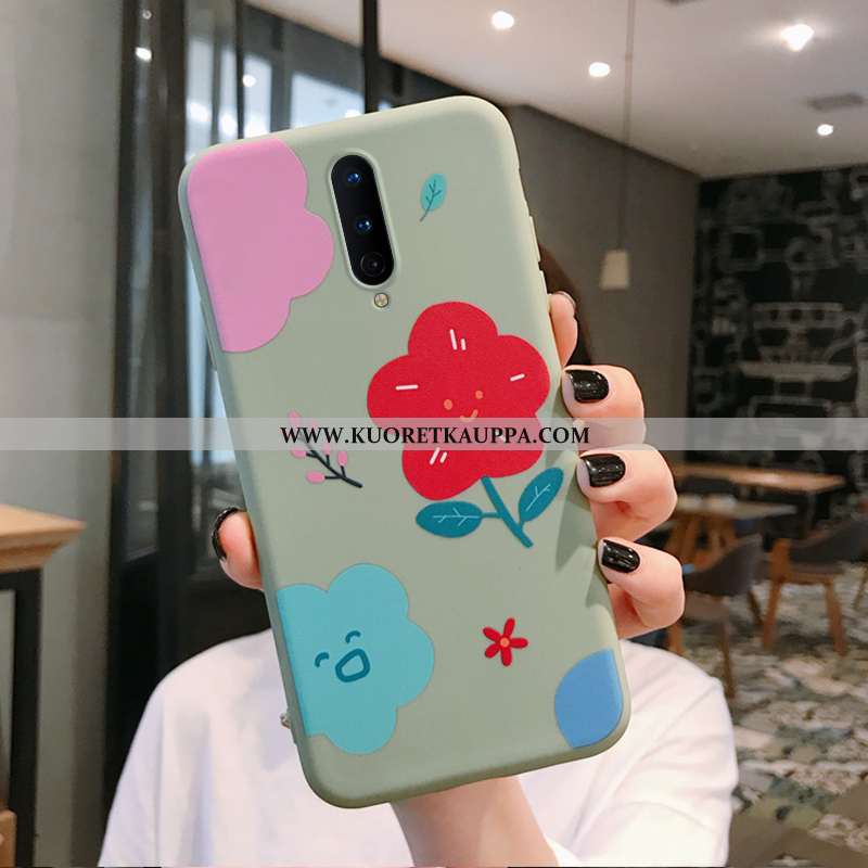 Kuori Oneplus 8, Kuoret Oneplus 8, Kotelo Oneplus 8 Suuntaus Pehmeä Neste Vihreä Net Red