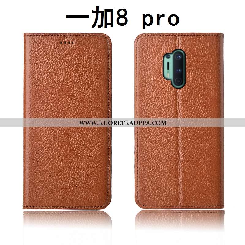 Kuori Oneplus 8 Pro, Kuoret Oneplus 8 Pro, Kotelo Oneplus 8 Pro Nahkakuori Aito Nahka All Inclusive 