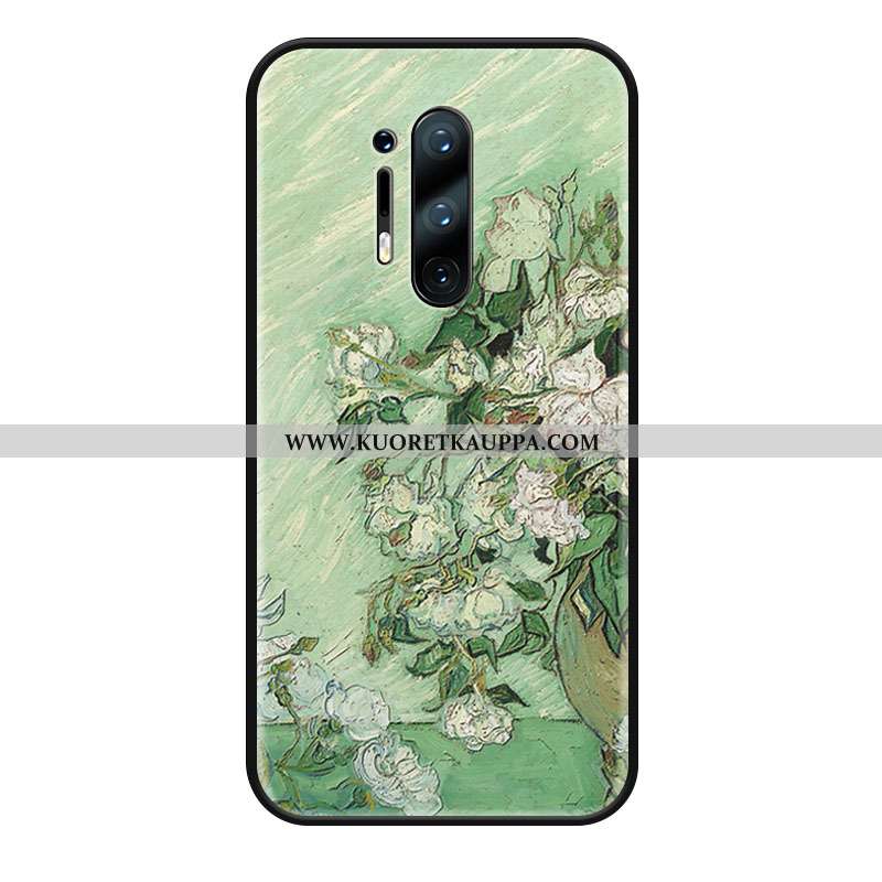 Kuori Oneplus 8 Pro, Kuoret Oneplus 8 Pro, Kotelo Oneplus 8 Pro Silikoni Suojaus Pinkki Valkoinen Pu