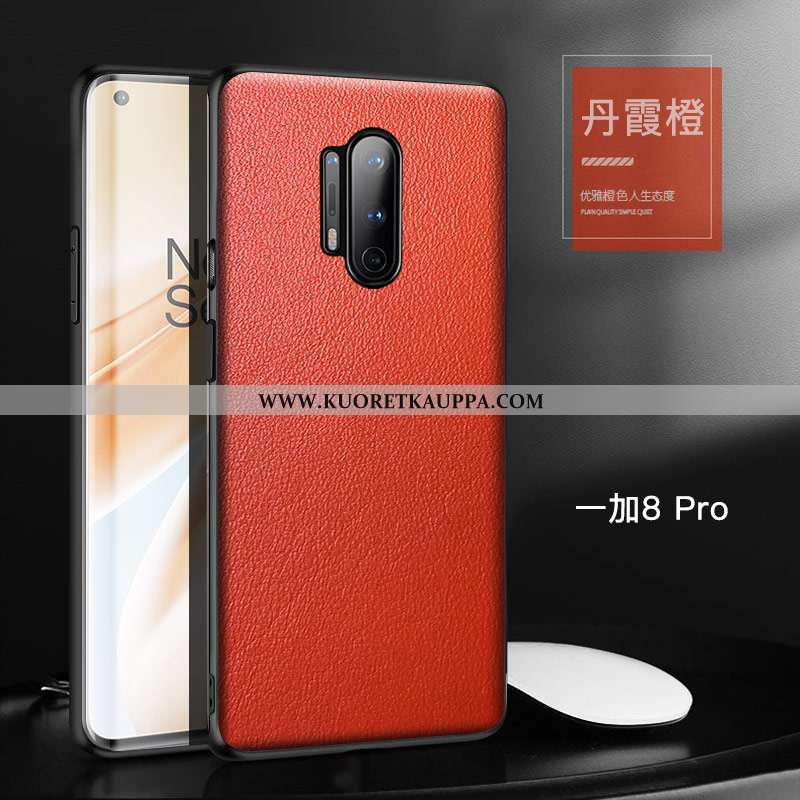 Kuori Oneplus 8 Pro, Kuoret Oneplus 8 Pro, Kotelo Oneplus 8 Pro Suuntaus Suojaus Nahka All Inclusive