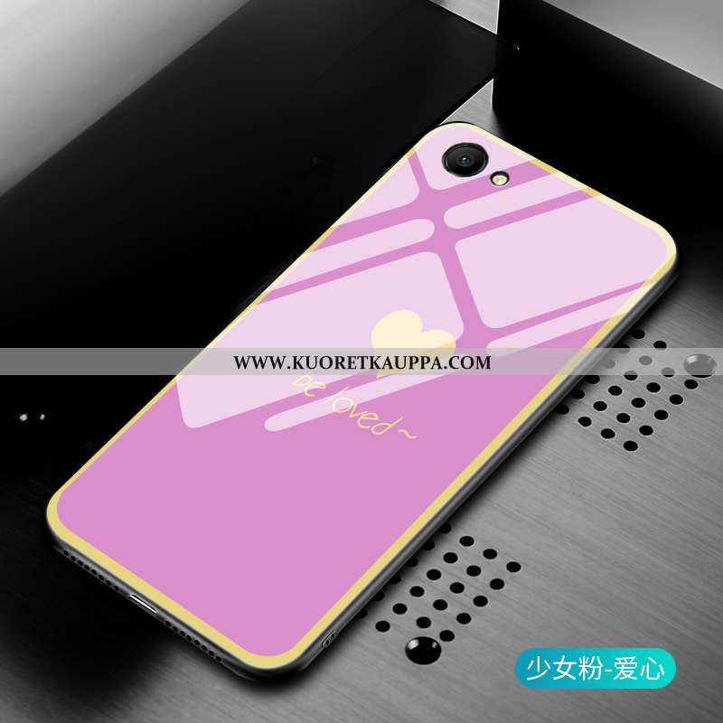 Kuori Oppo A3, Kuoret Oppo A3, Kotelo Oppo A3 Lasi Persoonallisuus Suojaus Viileä Vihreä