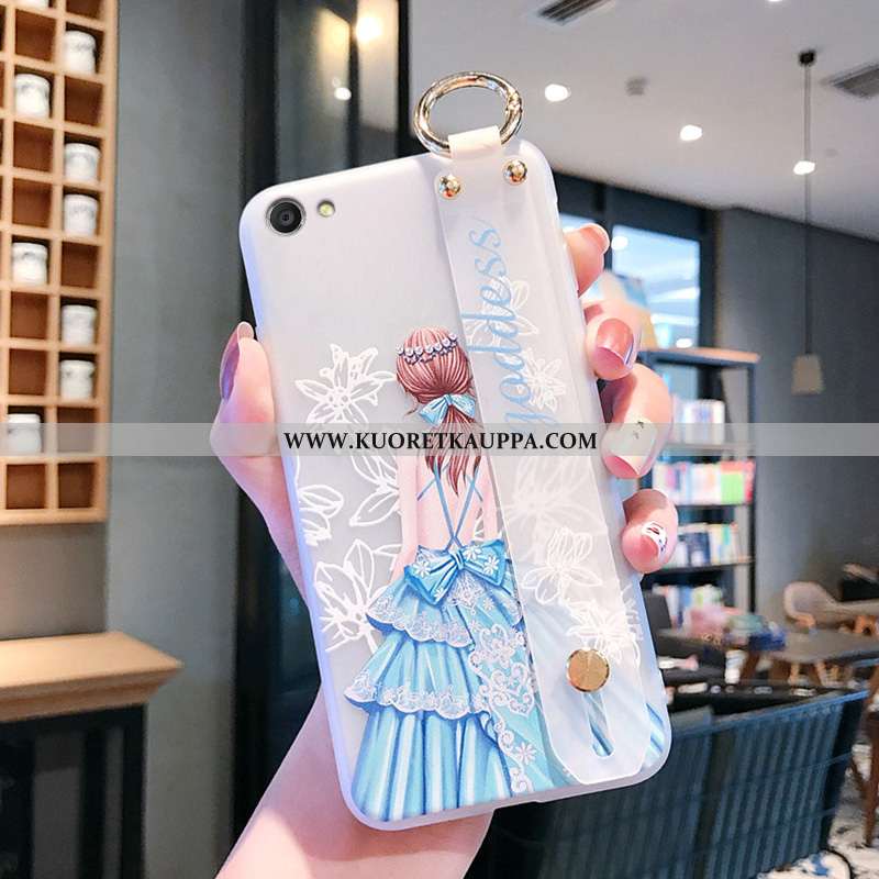 Kuori Oppo A3, Kuoret Oppo A3, Kotelo Oppo A3 Luova Suuntaus Jauhe Murtumaton Pesty Suede Pinkki