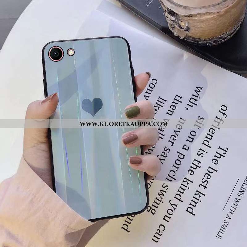 Kuori Oppo A3, Kuoret Oppo A3, Kotelo Oppo A3 Luova Ultra Pehmeä Neste Vihreä Valo