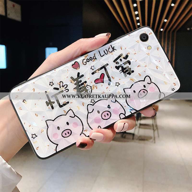 Kuori Oppo A3, Kuoret Oppo A3, Kotelo Oppo A3 Näytönsuojus Suuntaus Net Red Suojaus Karkaisu Mustat