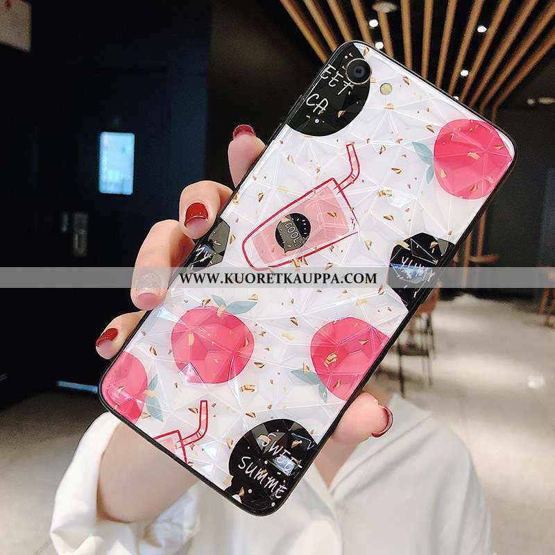 Kuori Oppo A3, Kuoret Oppo A3, Kotelo Oppo A3 Näytönsuojus Suuntaus Net Red Suojaus Karkaisu Mustat