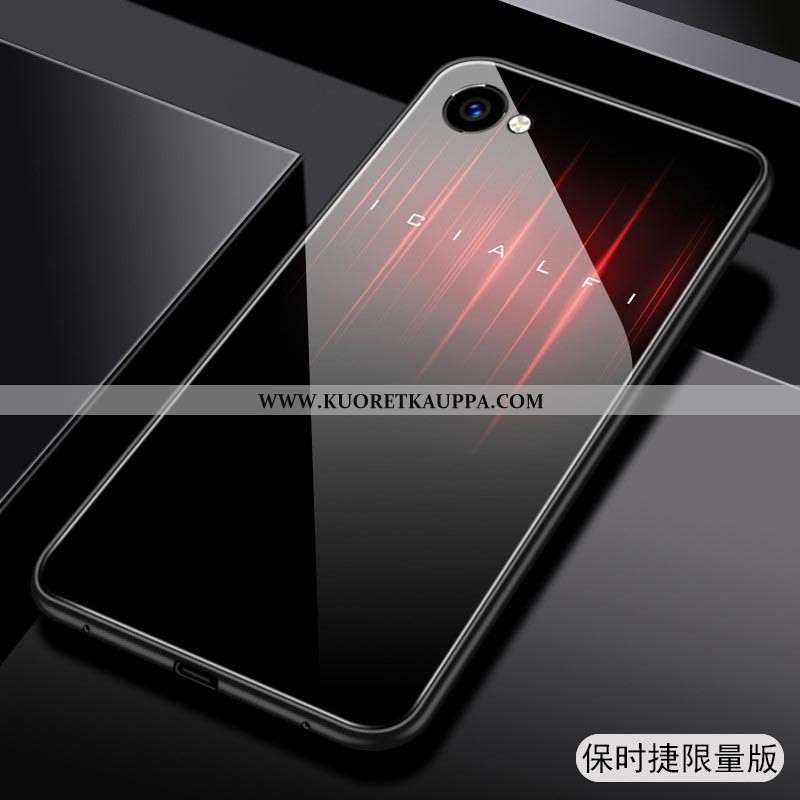 Kuori Oppo A3, Kuoret Oppo A3, Kotelo Oppo A3 Pehmeä Neste Silikoni Net Red Liiketoiminta Luova Puna